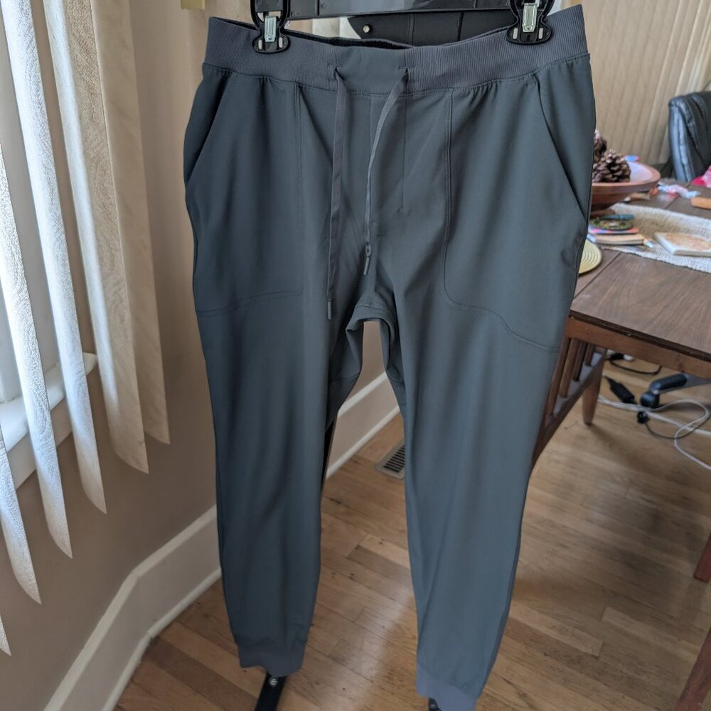 Lululemon Men's Large ABC Skinny-Fit Jogger Regular - Oil Grey